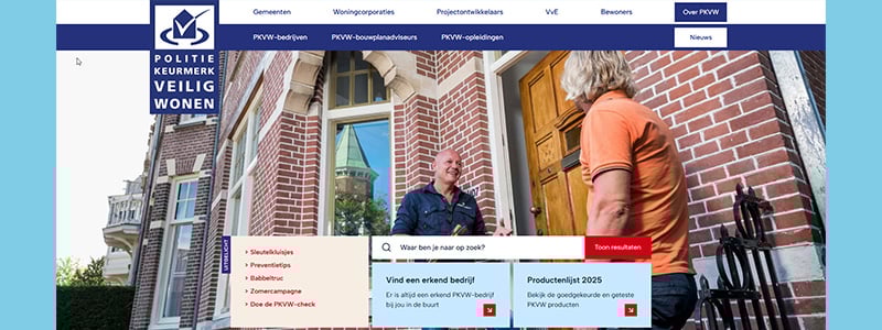 800x300 homepage PKVW nieuwe website